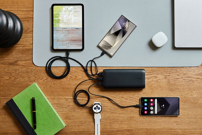 4䓯[d\ŁAiPhone 15 Pro230%50%܂ŋ}[d BoostCharge 26,000mAh 4|[goCobe[ 32W PD PPSΉ 38Jn