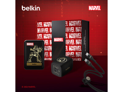 ヒーローとともに冒険に出かけよう！「Belkin」マーベル限定モデル製品のギフトボックスを販売