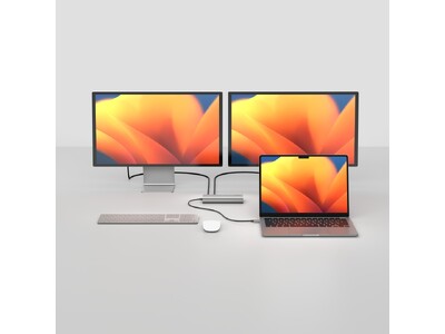 【Belkin】M1/M2/M3 Macでも異なる２画面で拡張 Belkin Connect 8-in-1 Dual 4K Display USB-C コア ハブ 6月18日発売開始