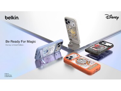 【Belkin】スマホアクセサリー新製品 ラインナップを公開！ iPhone 17シリーズ対応ディズニー特別デザインケースなど