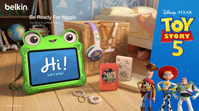 大好評公開中!ディズニー&ピクサー映画『トイストーリー5』 キャラクターデザインをあしらった新製品2種が発売開始!