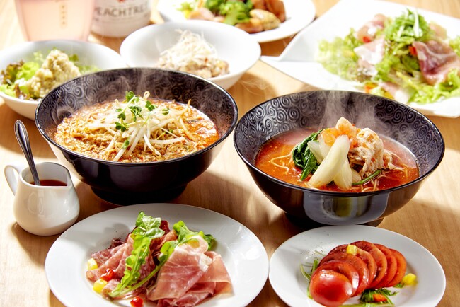 【大反響につき継続決定】福岡発祥の元祖トマトラーメン三味(333)10周年感謝祭、人気ラーメン3種「税込390円」が年末まで延長!