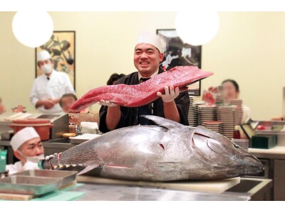 2026年は**”新春！本まぐろ解体ショー”**で幕開け！東急プラザ原宿「ハラカド」原宿の“カド”が贈る、年末年始の和体験「カド福」での開催を皮切りに、各店舗にて「本まぐろ解体ショー」を開催いたします