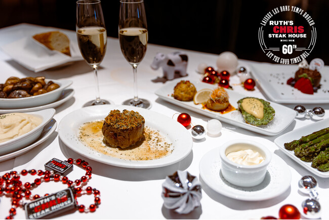 ルース クリス ステーキハウス 創業60周年記念 2025/10/30(木)から特別コース提供開始
