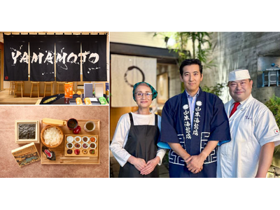 山本海苔店が新本店開業に伴い新業態「手巻き　YAMAMOTO」をオープン