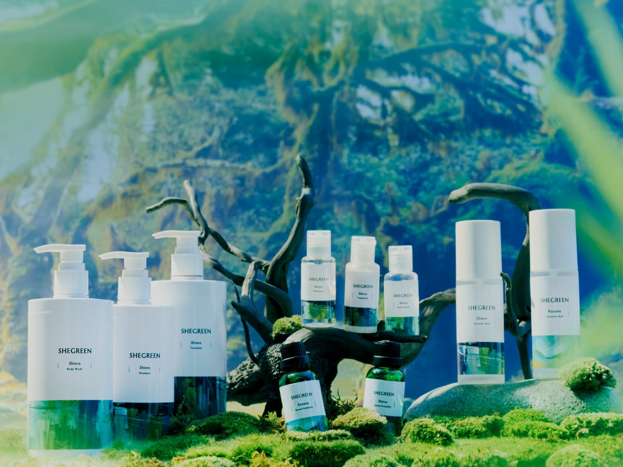 日本発フレグランスブランド「SHEGREEN」、ホテル・スパ専用リチュアルコレクション『The Stillness Ritual』を提供開始