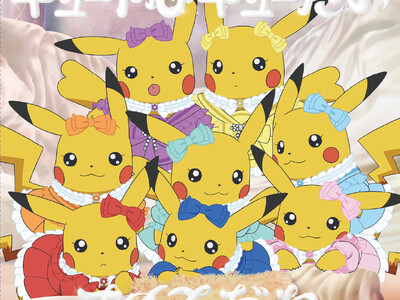 CUTIE STREET 3rd�V���O��CD�\��ȁu�L���[�g�ȃL���[�����v���e���r�A�j���u�|�P�b�g�����X�^�[�v�G���f�B���O�e�[�}�Ɍ���I �A�C�h���p���L���[�g�ȃs�J�`���E�����̃A�[�g���[�N������