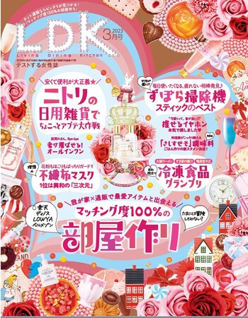 使いやすくて吸引力も高い！女性が選んだスティック掃除機1位は？【LDK 2023年3月号】