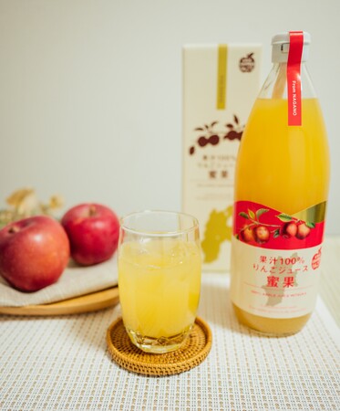 信州中野産りんご100%使用の無添加ジュース「蜜果」11月25日新発売