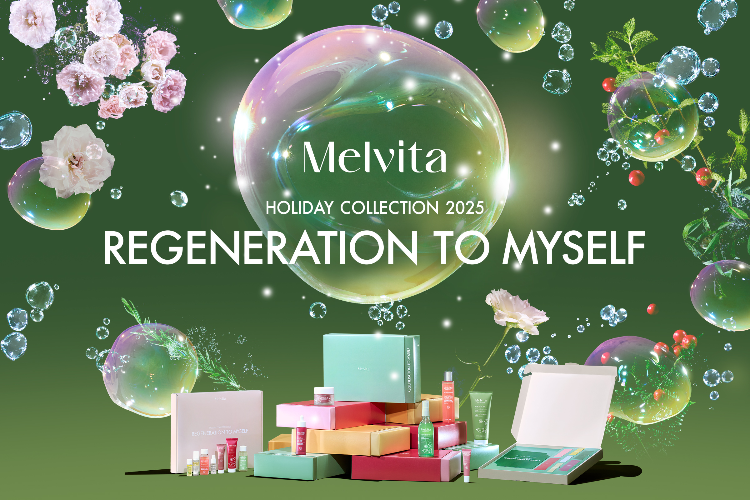 「メルヴィータ」から”自分の自然体（リズム）”を取り戻す特別なホリデー、オーガニックハーブ専門店「NeRoLi herb」とコラボしアドベントカレンダーや限定セットが登場