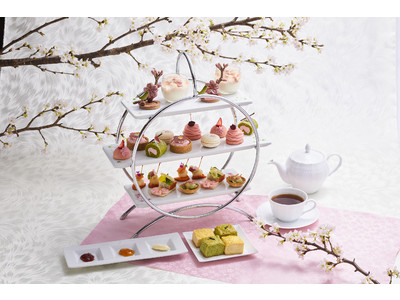 【ロイヤルパークホテル】桜シーズンをホテルで華やかに「お花見アフタヌーンティー」、「春のスイーツ＆パン」などを販売。