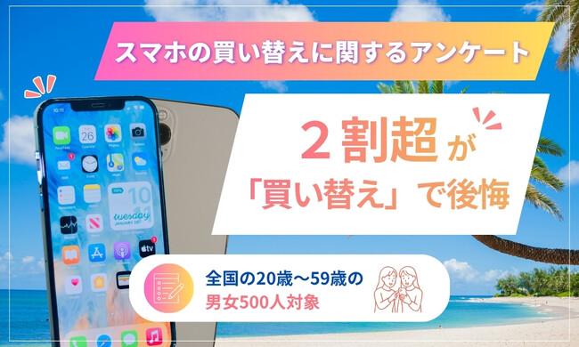 高額化するスマートフォン、約2割が「買い替えで後悔」　“慣れ”と“データ移行”が落とし穴に