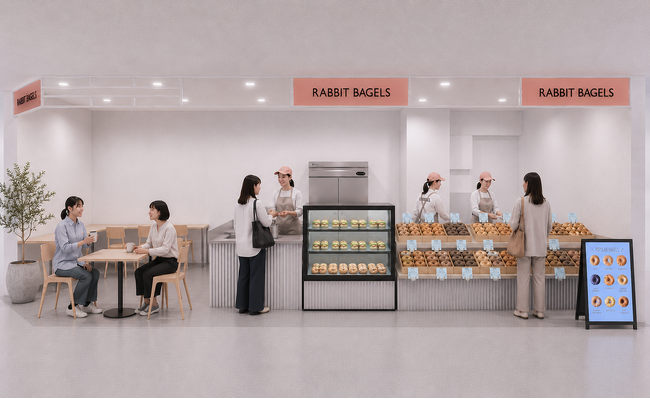 京都発ベーグルブランド「RABBIT BAGELS」、maruyama classに札幌２店舗目の新店舗オープン。イートインスペース併設