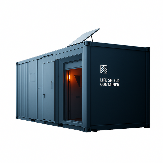 【熊害・災害から命を護る】多機能型避難シェルター『クマコン』登場。キャンプ場・登山道・住宅にも置ける“72時間滞在可能”なコンテナ空間