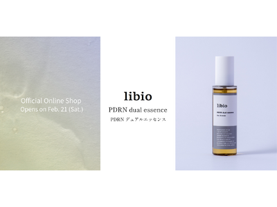 バイオケミカル発想の新スキンケアブランド「libio」公式オンラインショップ開設！　顔と頭皮をケアする【PDRN デュアルエッセンス】一般発売スタート