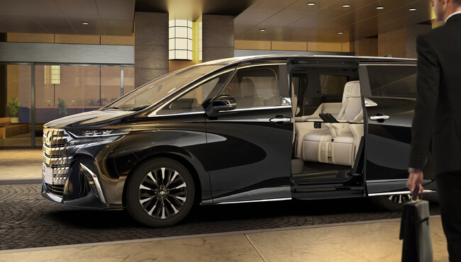 トヨタ車体特別架装車アルファード Spacious Lounge（スペーシャスラウンジ）を一部改良