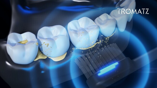 世界先端電子技術で本格口腔ケア。米国歯科クリニック監修『TROMATZ(トロマツ)』バイオカレント歯ブラシ新発売