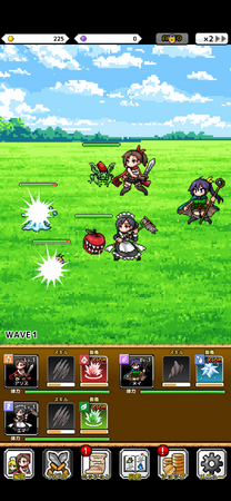 『ドット！ガールズバトル』配信地域を拡大北米をはじめとした英語圏エリアでの配信を開始