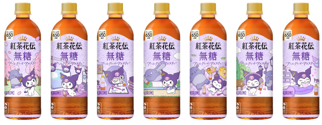 「紅茶花伝」と「サンリオキャラクターズ」の初のコラボレーションが実現！限定コラボボトル6製品※1全31種類が3月2日（月）より全国発売※2