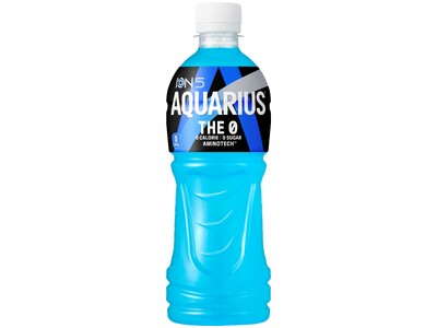 斬新な青い液色で、糖類・カロリーWゼロ※1！新登場 「アクエリアス THE 0」 4月27日（月）全国発売