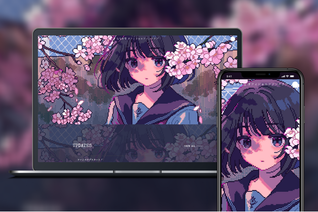 プレスリリース「「Bitfan」にて、ピクセルアーティスト・ななみ雪のオフィシャルファンクラブをオープン！」のイメージ画像