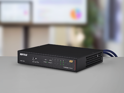全ポート10G対応】スマート冷却ファンを搭載した5ポートマルチ