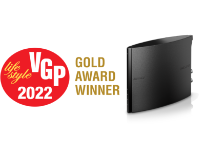 「nasne(R)」が国内最大級を誇るオーディオビジュアルアワード「VGP 2022」において金賞を受賞