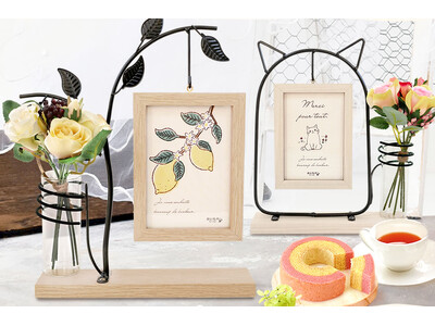 母の日に“思い出を飾る”ギフトを提案、離れて暮らす家族にも贈りやすい一輪挿し付きフォトフレームを展開【おいもや】