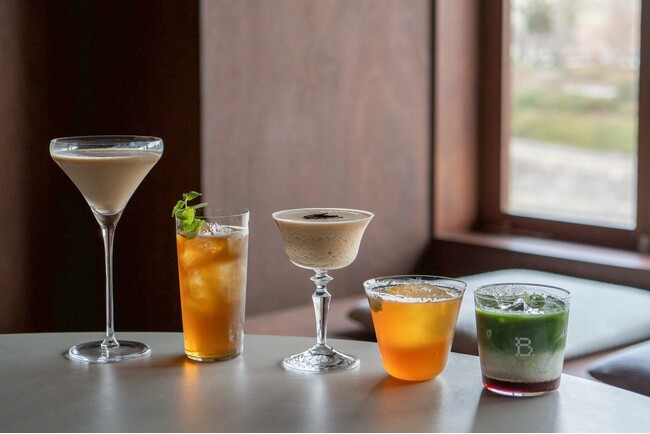【京都・祇園】築100年京町家のカフェバー『B kyoto』、”日本茶カクテル”新作5種を2月1日(日)より提供開始