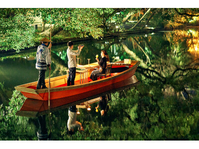 【福岡・柳川 川下り】文化財とお舟でカクテルをご堪能 トップバーテンダー招聘プランの予約開始(4/28～)