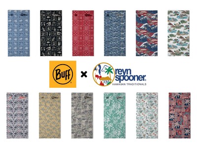 BUFF、ハワイ発祥のブランド「reyn spooner(レインスプーナー)」とのコラボネックウェア第2弾を発売！