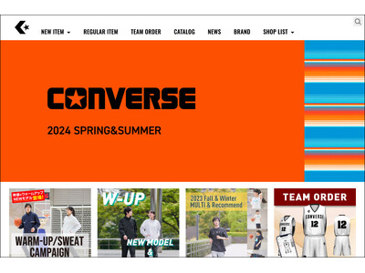 コンバース バスケットボール専用ホームページ【2024 SPRING&SUMMER COLLECTION】12月発売モデルを追加！