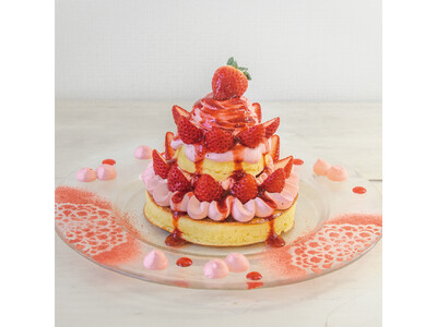 いちごを本気で楽しむ、至福のプレミアムパンケーキ！！