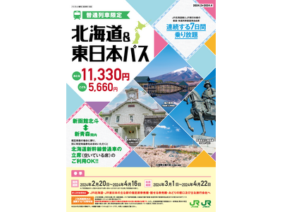 「北海道＆東日本パス」の発売について