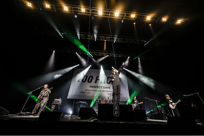 黒夢、約7,000人が熱狂した東京ガーデンシアター公演「THE PERFECT