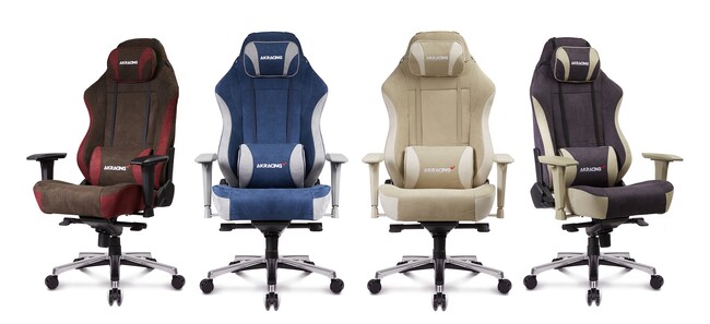 AKRacing ライフスタイルチェアFAURAシリーズを発売スエード調ファブリック素材で座り心地・質感・耐久性を追求