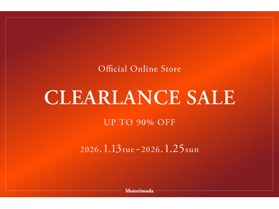 Motorimoda�����I�����C���X�g�A�ɂăN���A�����X�Z�[���J�Ò�