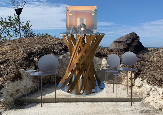 被災地をつなぐ１２ヶ所目の「ともしび」阪神からはじまった「希望の灯り」が、輪島市曽々木「窓岩」で輝く。能登「希望の灯り」点灯式