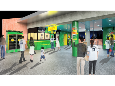 クラフトジンジャードリンク REED’S （リーズ）日本のスタジアム 　初上陸、ベルーナドームに登場