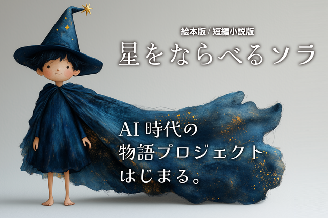 プレスリリース「音楽・絵本・音楽会・教育を横断する、AI時代の物語プロジェクトが始動した。」のイメージ画像