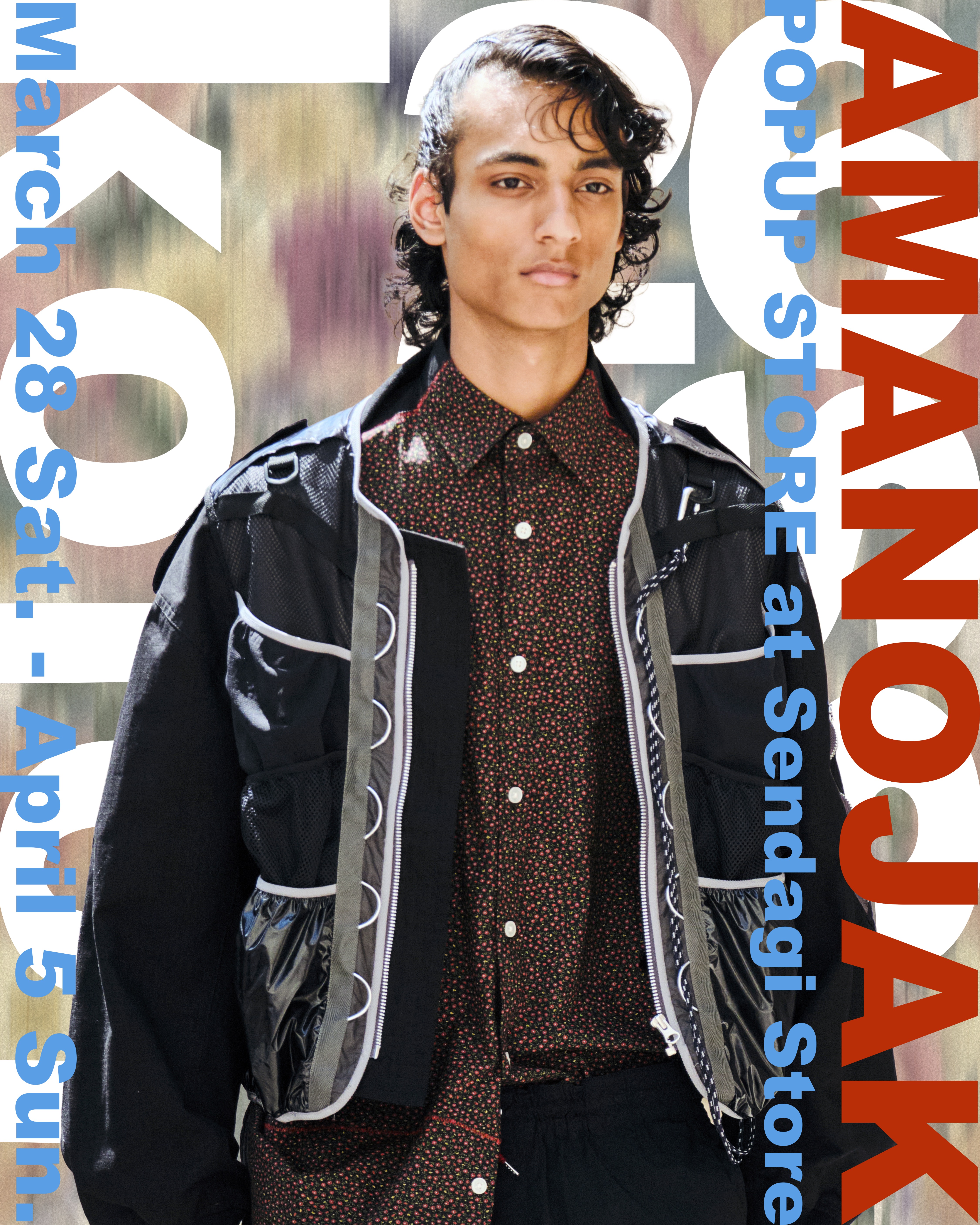 kolor 人気セレクトショップAmanojak.でのポップアップ開催！