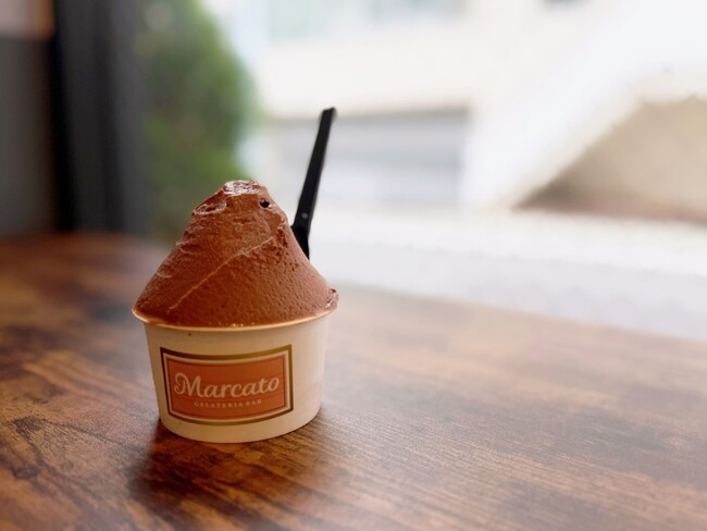 「meiji THE Cacao」×「Marcato」合羽橋のジェラート専門店meiji THE Cacaoが誇るマダガスカル産カカオ100%の“ダークチョコレート”ジェラートが登場