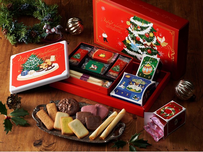 【アンテノール】おもちゃ箱のような特別なギフト2025年クリスマス焼き菓子コレクションを発売いたします