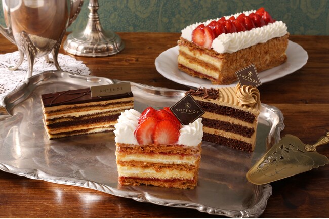 【アンテノール】11月限定で老舗パティスリーがお届けする伝統スイーツ。時代を超えて愛され続けるクラシックなケーキで秋のティータイムを。