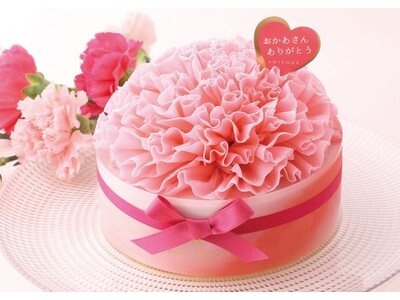 【アンテノール 母の日限定】ホワイトチョコでできた繊細なカーネーションのケーキで日頃の感謝を