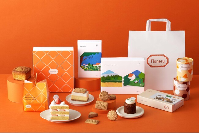 【全国初出店】お菓子にとって欠かせない「粉」と「砂糖」をテーマにした新スイーツブランド「flaneru（フラネル） 粉と砂糖と」 6月11日(木)阪神梅田本店にオープン！