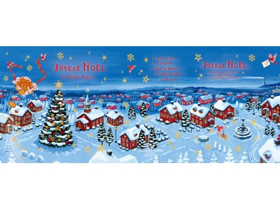 童話のような可愛いイラストパッケージが今年も登場！「ノワ・ドゥ・ブール」のクリスマスギフト。