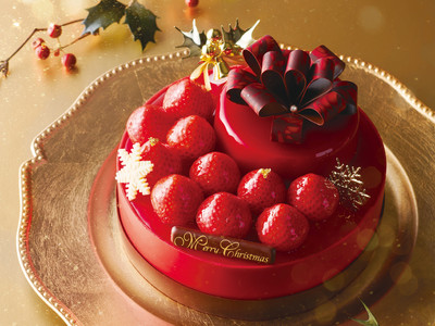 ラグジュアリーなクリスマスケーキを100台限定でお届けします。【アンテノール】　予約限定ケーキのプレゼントキャンペーンもスタート！