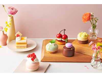 四季菓子の店 HIBIKA（ひびか）は、 3月1日（水）より季節の彩り豊かな“春のケーキ”を販売します。