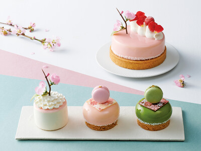 四季菓子の店 HIBIKA（ひびか）は、 3月1日（水）より“ひなまつりケーキ”を販売します。